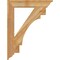 Ekena Millwork Merced Traditional Rough Sawn Bracket, Western Red Cedar, 4"W x 26"D x 34"H BKT04X26X34MRC01RWR - alternate 4